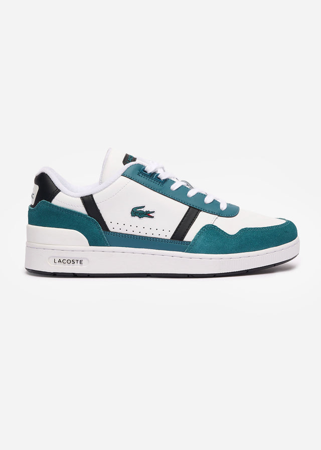 Lacoste Shoes  T-clip - white dark green 