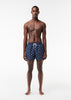 Lacoste Zwembroeken  Swimming trunks all over print - navy blue multico 