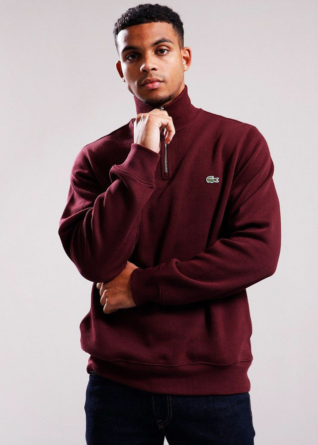 Lacoste Sweaters Sweater half zip - expresso
