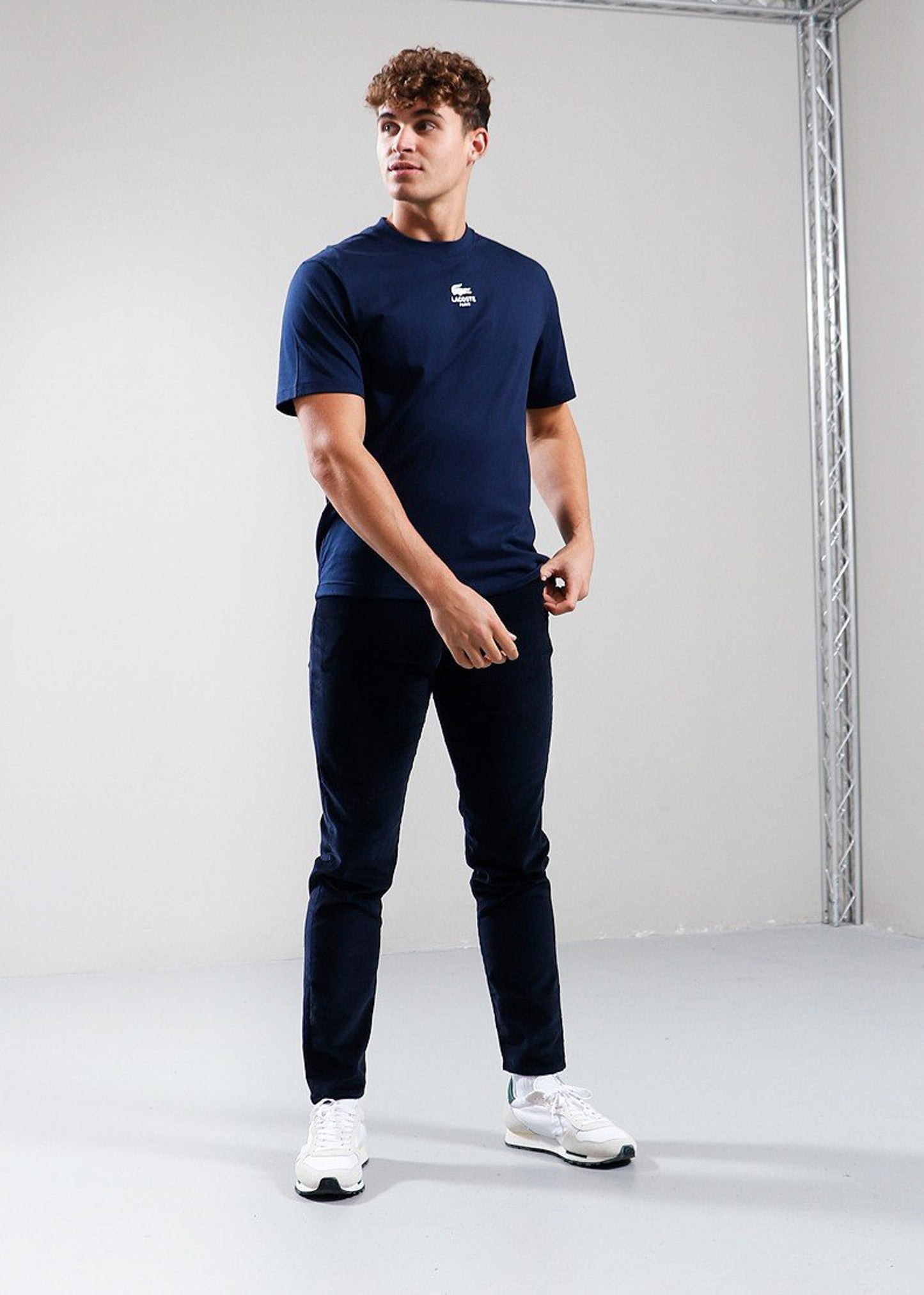 Lacoste T-shirts Tee shirt- navy blue