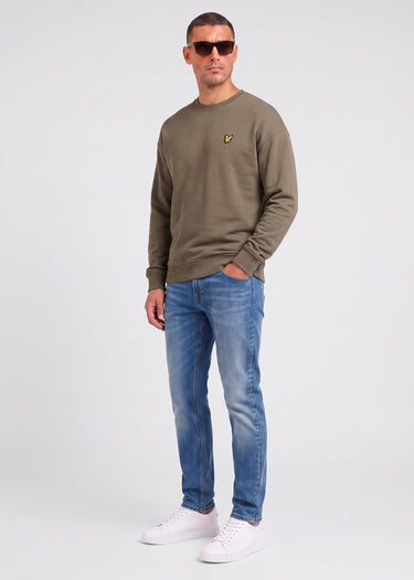 Lyle & Scott Truien Crew neck sweatshirt - khaki ash