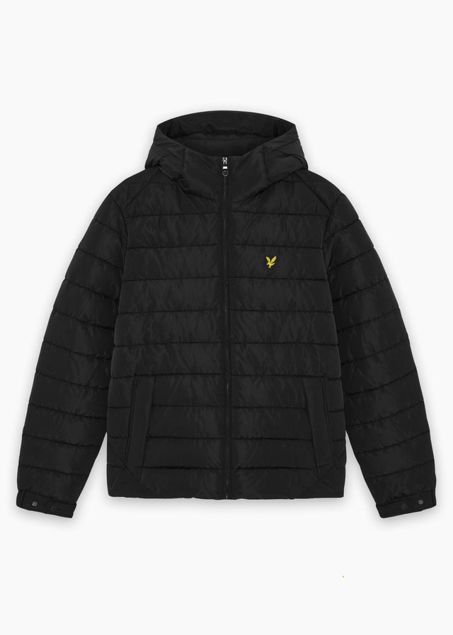 Lyle & Scott Jassen Hooded quilted jacket - jet black