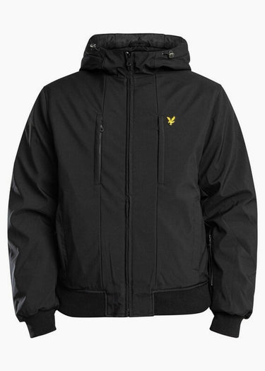 Lyle & Scott Jassen Wadded softshell jacket - jet black
