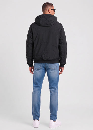 Lyle & Scott Jassen Wadded softshell jacket - jet black