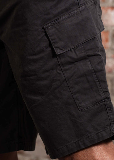 Lyle & Scott Korte Broeken Cargo short - gunmetal