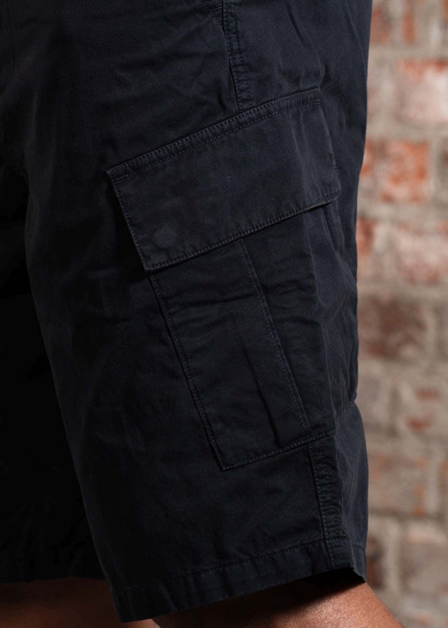 Lyle & Scott Korte Broeken Cargo short - jet black