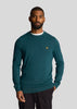 Lyle & Scott Truien  Cotton crew neck jumper - malachite green 