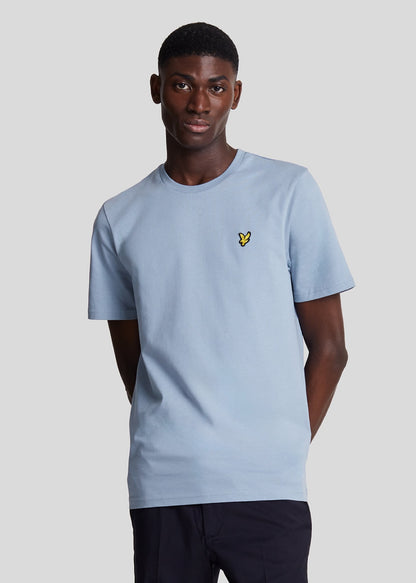 Lyle & Scott T-shirts  Plain t-shirt - crafted blue 