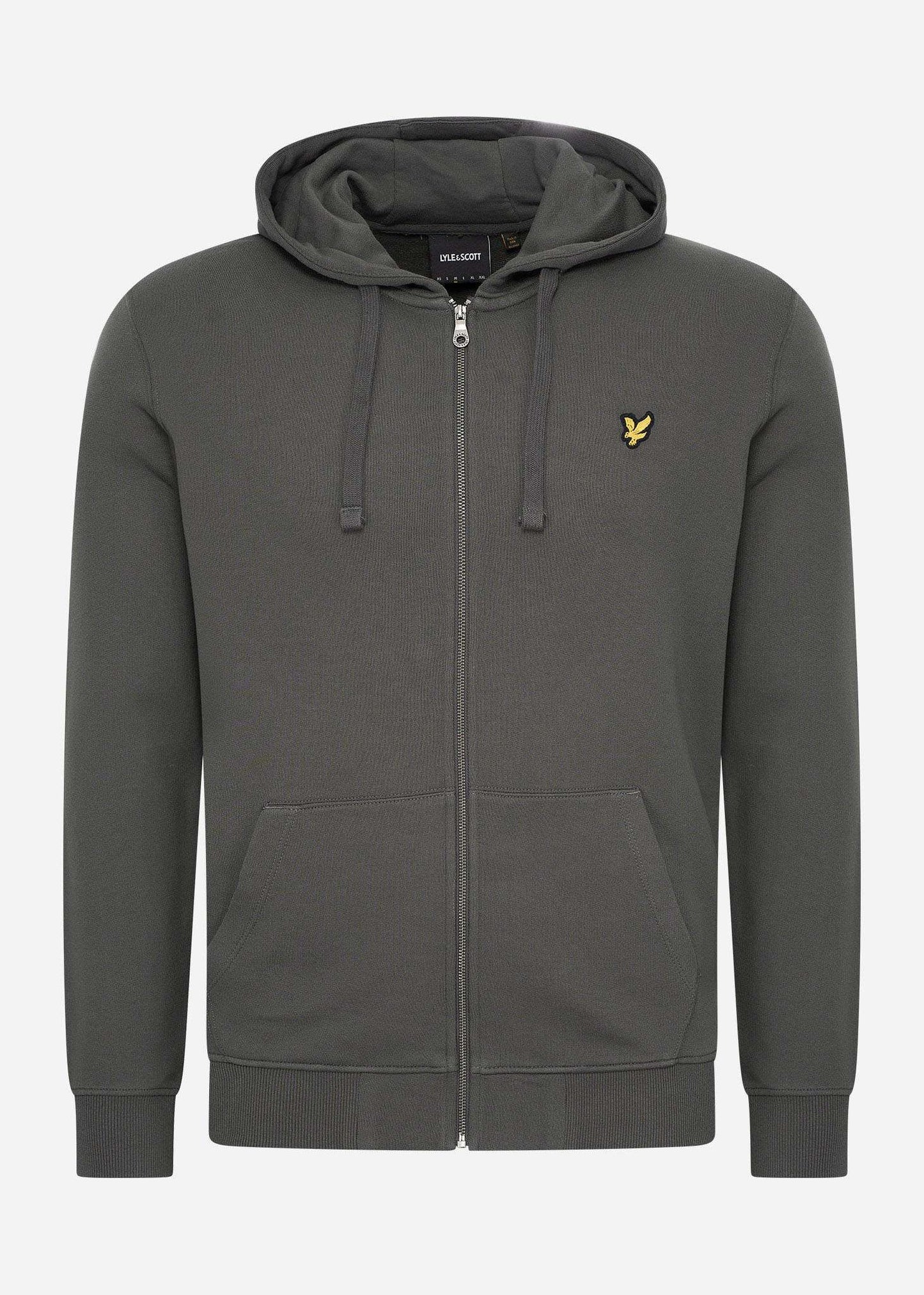 Lyle & Scott Vesten Zip through hoodie - gunmetal