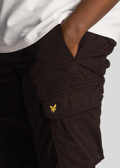 Lyle & Scott Korte Broeken  Bestseller Wembley cargo short - jet black 