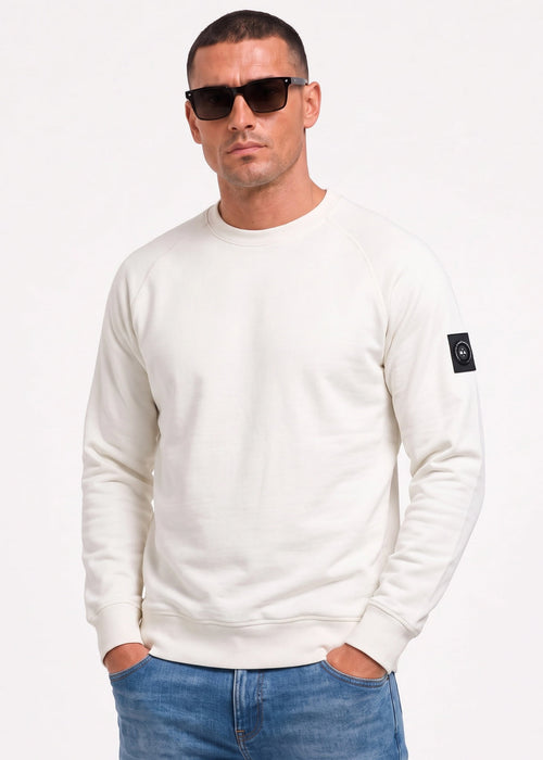 Siren crew sweat - silver birch