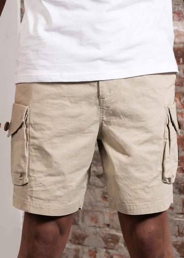 Marshall Artist Korte Broeken Arniston cargo short - stone