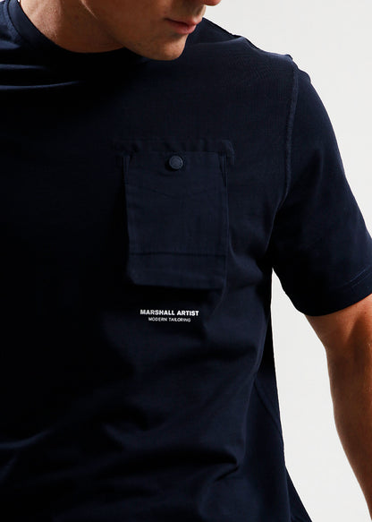 Marshall Artist T-shirts  Opensa t-shirt - navy 