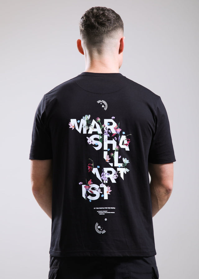 Marshall Artist T-shirts Renaissance t-shirt back print t-shirt - black