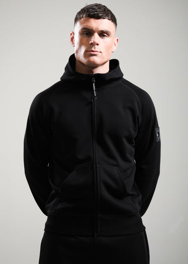 Marshall Artist Hoodies Siren full zip hoody - black