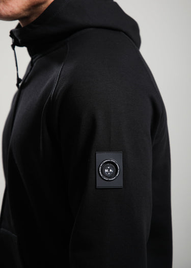Marshall Artist Hoodies Siren full zip hoody - black