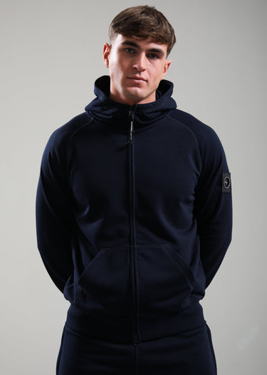 Marshall Artist Hoodies Siren full zip hoody - navy
