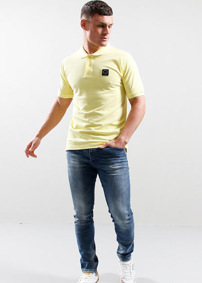 Marshall Artist Polo's  Siren ss polo - yellow 