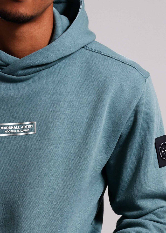 Marshall Artist Hoodies Siren hoodie - atlantic green