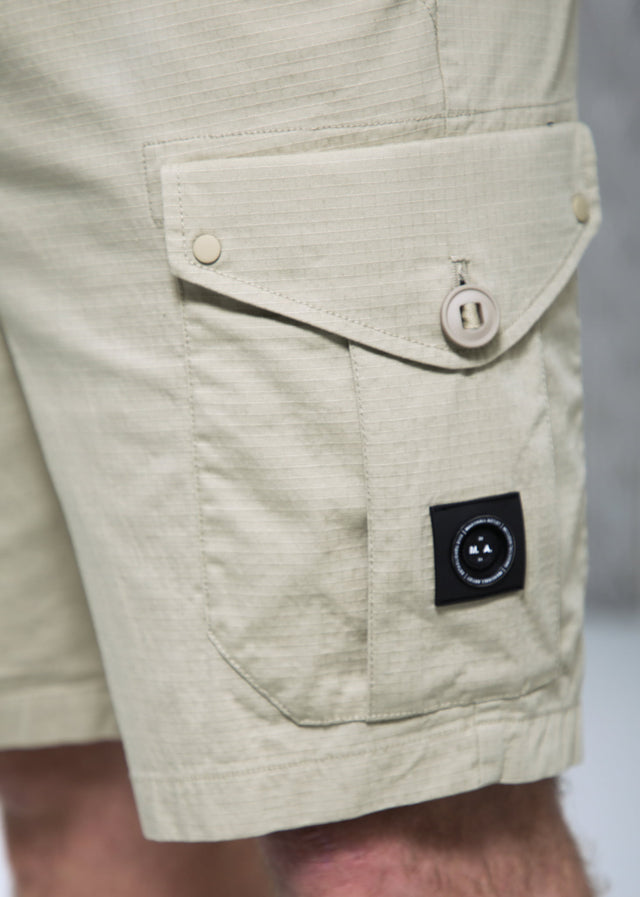 Marshall Artist Korte Broeken Ainsdale cargo short - stone
