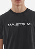 MA.Strum T-shirts  MA.Strum chest print tee - jet black 