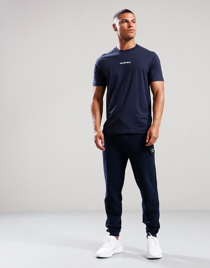 MA.Strum T-shirts  Mastrum printed tee - ink navy 