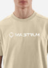 MA.Strum T-shirts  Cracked logo tee - ash 