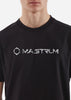 MA.Strum T-shirts  Cracked logo tee - black 