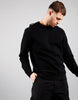 MA.Strum Truien  Core crew sweatshirt - jet black 