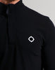 MA.Strum Truien  Ls funnel neck polo - black 