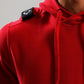 MA.Strum Hoodies  Core overhead hoody - carmine red 