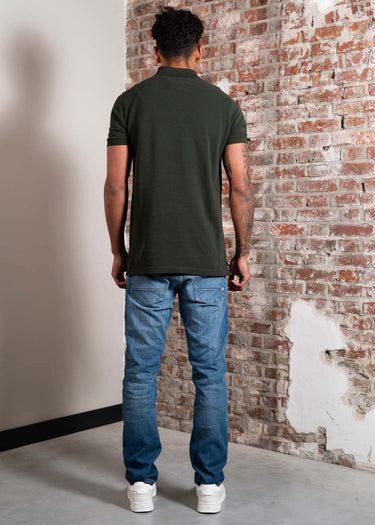 MA.Strum Polo's SS pique polo - oil slick