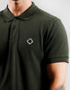 MA.Strum Polo's  SS pique polo - oil slick 