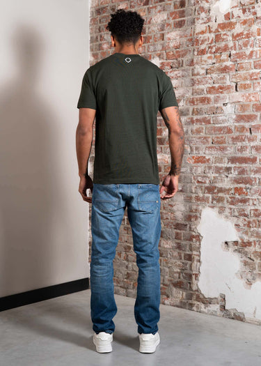 MA.Strum T-shirts Mastrum printed tee - oil slick