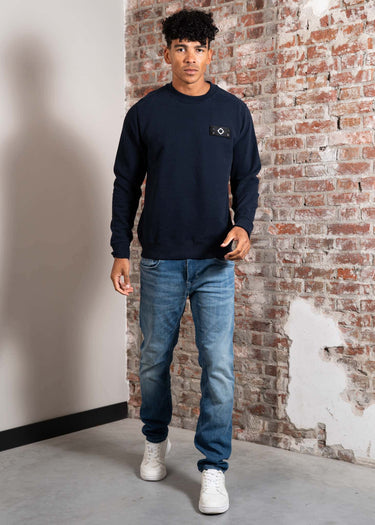MA.Strum Truien Neo sweat - ink navy