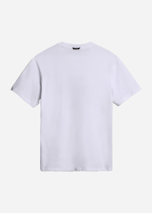 Napapijri T-shirts  Bollo t-shirt - bright white 
