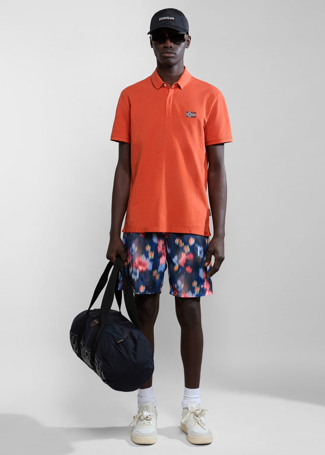 Napapijri Polos  Ebea 2 - orange burnt 