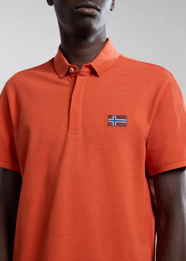 Napapijri Polos  Ebea 2 - orange burnt 