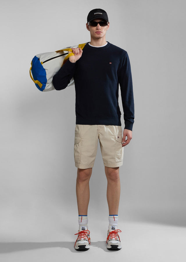 Napapijri Shorts  Noto 2.0 short - beige silvr 
