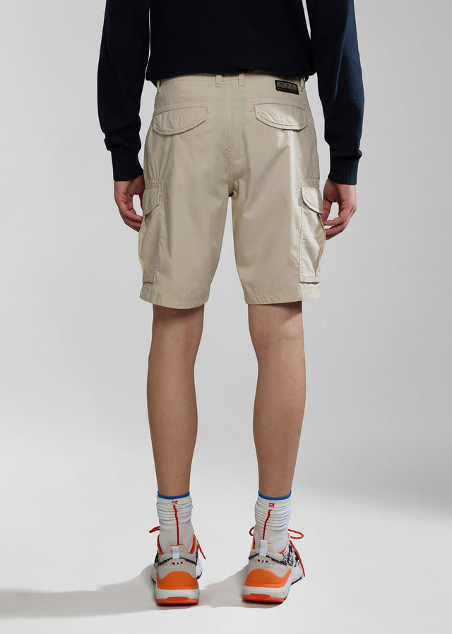 Napapijri Shorts  Noto 2.0 short - beige silvr 
