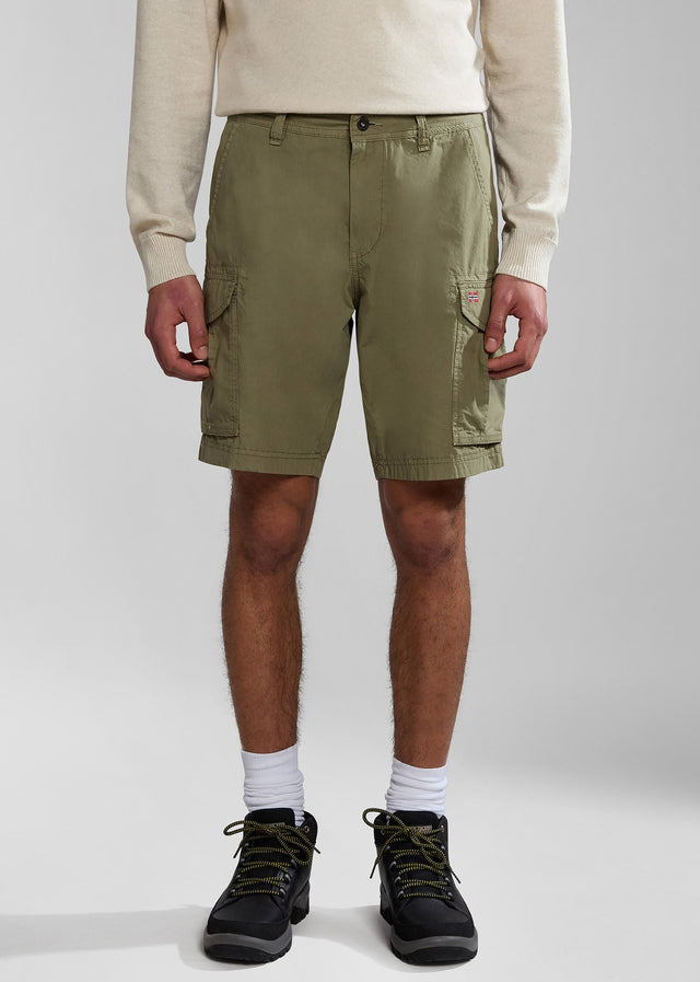 Napapijri Shorts  Noto 2.0 short - green lichen 