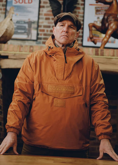 Lightweight Packable Rainforest Overhead rf next Jacket - sugar almon