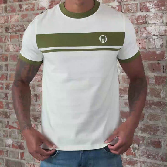 Sergio Tacchini T-shirts Master tee - gardenia sphagnum