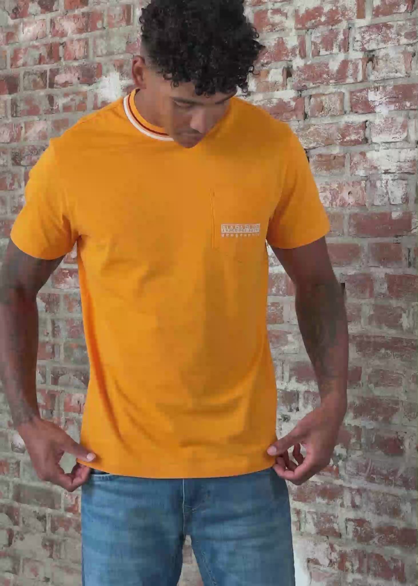 Napapijri T-shirts S murlo - apricot