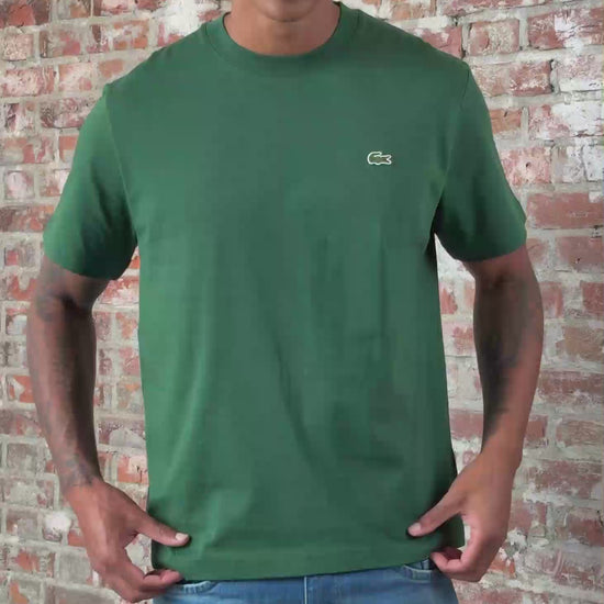 Lacoste T-shirts Cotton t-shirt - green