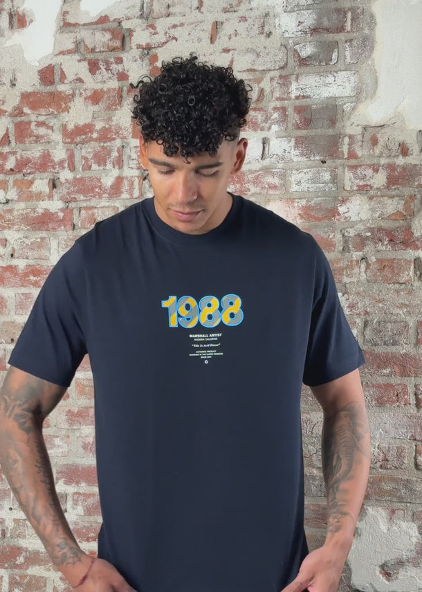 Marshall Artist T-shirts Acid house - navy