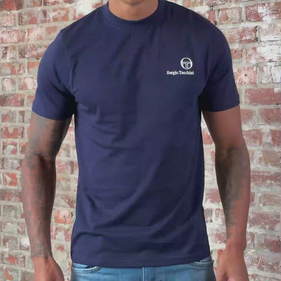 Sergio Tacchini T-shirts Felton tee - maritime blue