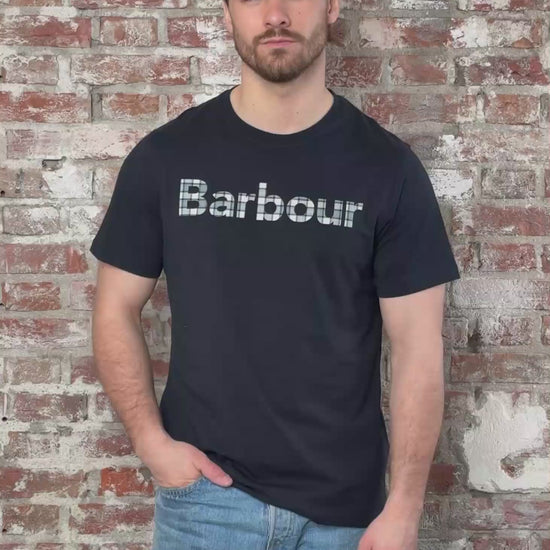 Barbour T-shirts Barbour kilnwick t-shirt - navy