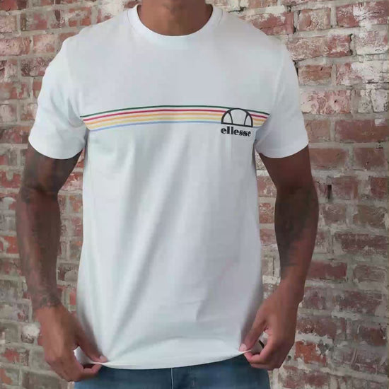 Ellesse T-shirts Lental tee - white