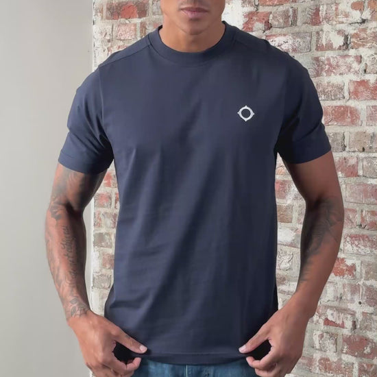 MA.Strum T-shirts SS icon tee - ink navy